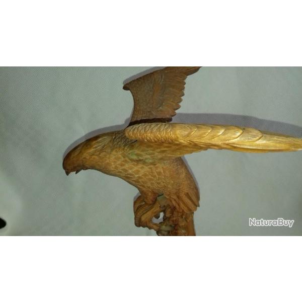 AIGLE SCULPTE EN BOIS