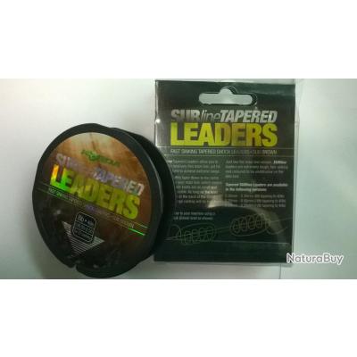 Arrachée Subline Tapered Leader (0.28-0.50mm/ Brown) - KORDA - alciumpeche