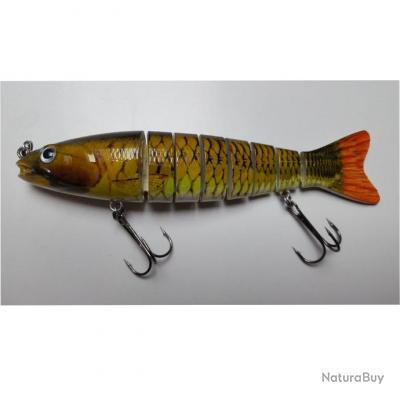 Leurre Swimbait MMLong YL05D 15.5cm - 38g coloris Green Carp