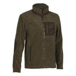 Blouson avec Broderie Sanglier Percussion Polaire Chasse Cor - Taille M