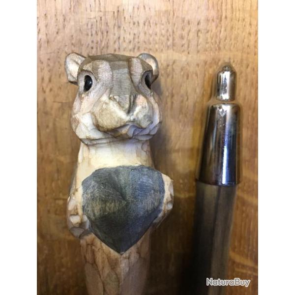 baton de marche sculpt marmotte1