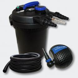 Kit de Filtration à Pression 10000l 11 Watts UVC Stérilisateur Pompe Tuyau 4216452