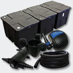 Kit:Filtration de Bassin 90000l 24 Watts UVC Stérilisateur Pompe Skimmer 4216458