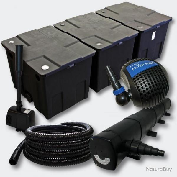 Kit:Filtration de Bassin 90000l 72 Watts UVC Strilisateur Pompe Fontaine 4216464