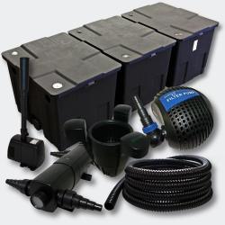 Kit:Filtration de Bassin 90000l Stérilisateur Pompe Skimmer Fontaine 4216469