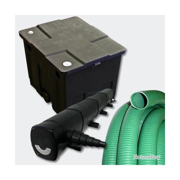 Kit de Filtration de Bassin 12000l Strilisateur UVC 72 Watts 5m Tuyau 4216491