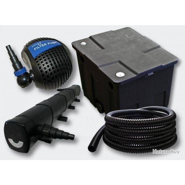 Kit de filtration de bassin 12000l Strilisateur UVC 72 Watts Pompe 4216492