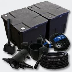 Kit de filtration de bassin Bio Filtre 60000l Pompe Stérilisateur 24 Watts 4216508