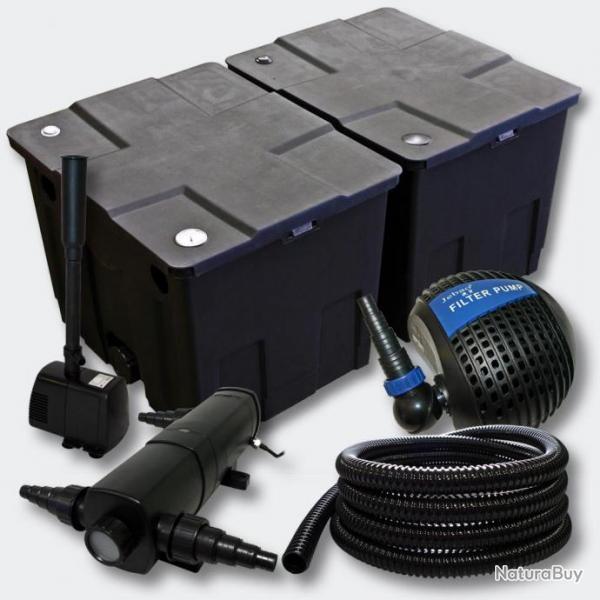 Kit de filtration de bassin Bio Filtre 60000l UVC 36 Watts Fontaine 4216511