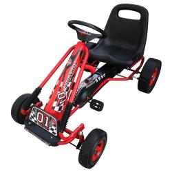 Kart voiture à pédale gokart rouge enfant jeux jouets 0102006/2