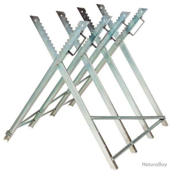 Chevalet de sciage pour buche bois scie 4 supports 84 cm 3408032/2