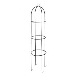 Arc tuteur pour rosiers plante grimpante jardin vert foncé 188 cm 2213003