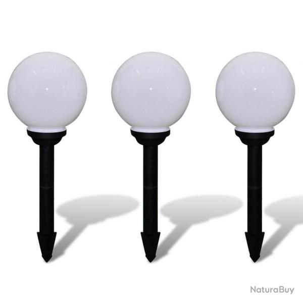 Boule solaire extrieure 20 cm 3 pices luminaire dcoration 2402038