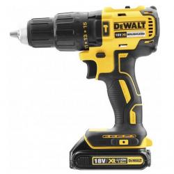 Perceuse visseuse à percussion à batterie 18V Li-Ion 2x1,5Ah DCD778S2T DeWalt