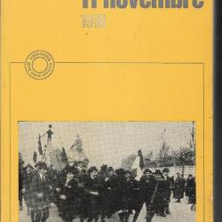 guerre 1914-1918. l'année du 11 novembre (1918) .r.g. nobécourt