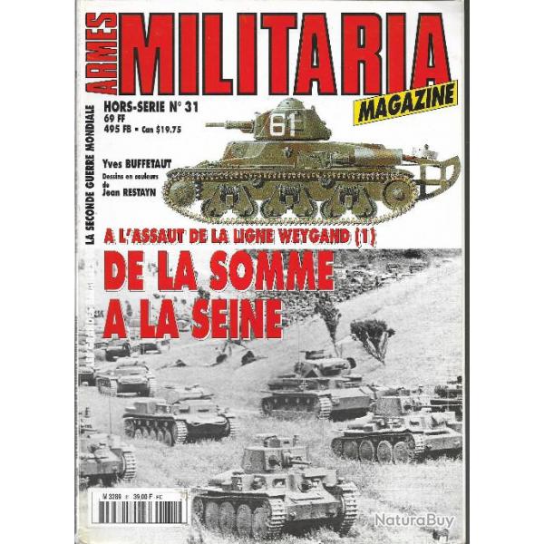 militaria magazine  hors-srie n 31de la somme  la seine , a l'assaut de la ligne weygand (1)