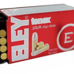 munitions ELEY 22LR tenex  X50