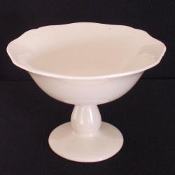 Coupe à fruits, compotier, coupe à gâteaux à biscuits émaillée crème