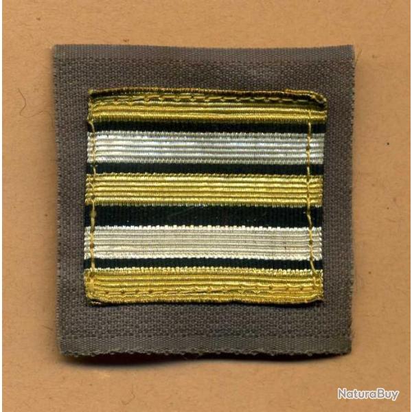 Galon de combat  -  grade de lieutenant-colonel  (galons jaunes)