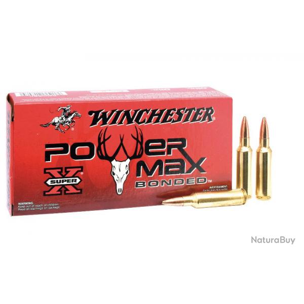 Munitions a percussion centrale Winchester Cal. 30.06 Springfield Balle POWER MAX GRAIN 180