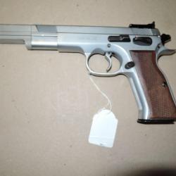 Pistolet Tanfoglio Stock Inox en 9 Para