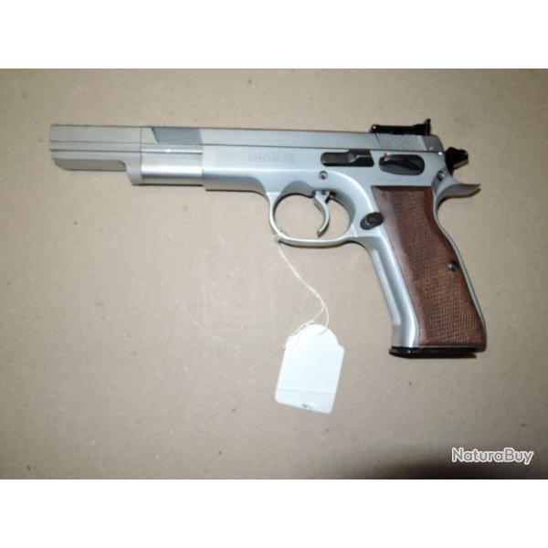 Pistolet Tanfoglio Stock Inox en 9 Para