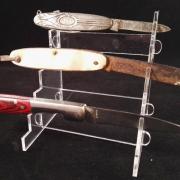 Présentoir en bois, vitré, pour 24 Couteaux plat ou pliant - Pièces  détachées et accessoires coutellerie (9840660)