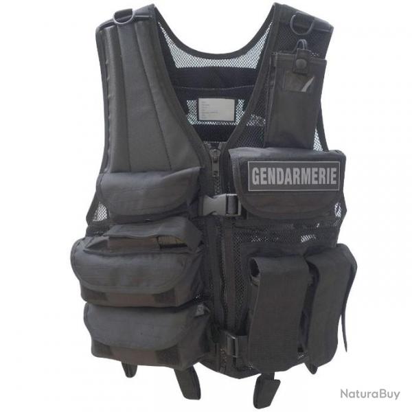 Gilet tactique force intervention OPEX