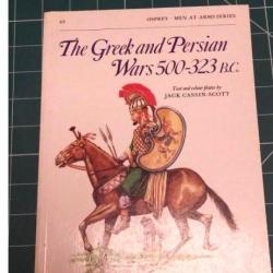 THE GREEK AND PERSIAN WAR 500 323BC, osprey men at arms n°69, Collection1873