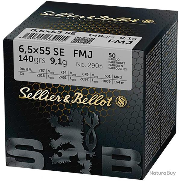 6,5x55 SE FMJ (9gr) (Calibre: 6,5x55 SE)