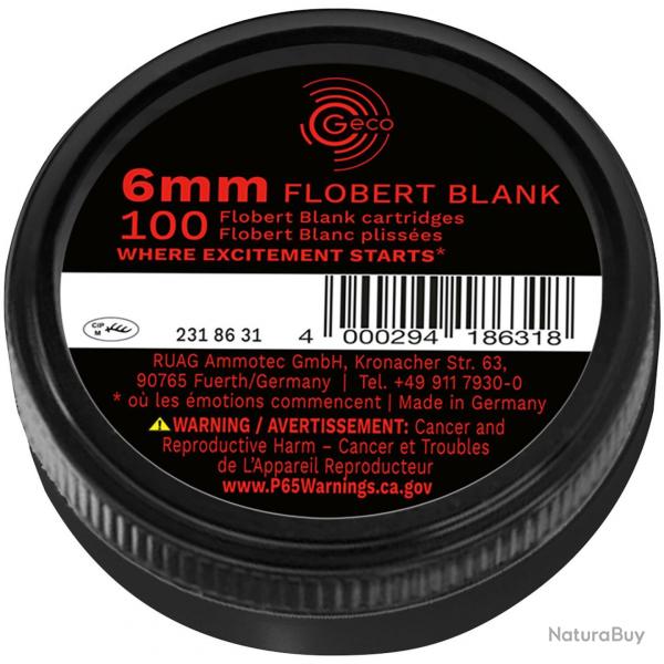 Cartouches  blanc 6mm (Calibre: .6mm)