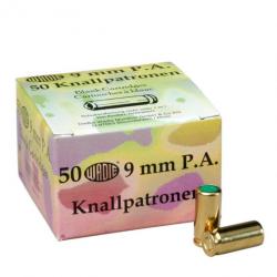 9mm PAK 50 cartouches (Calibre: 9mm PAK)