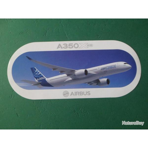 Magnifique autocollant Airbus A350