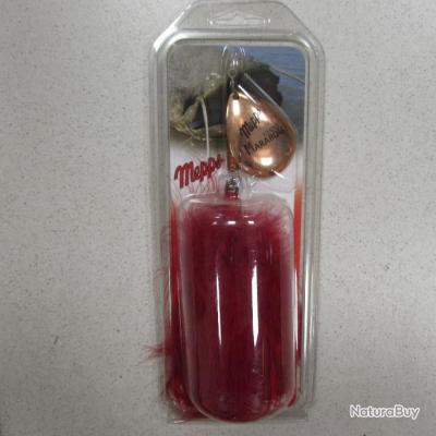 Cuiller MEPPS Giant Marabou rouge