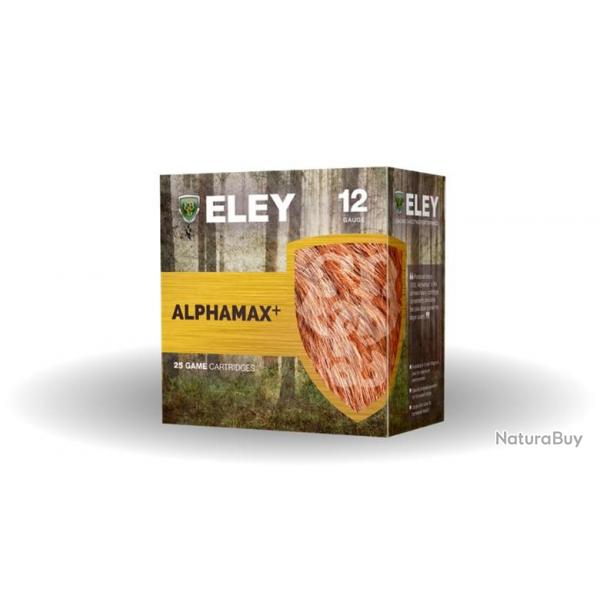 25 Cartouches ELEY ALPHAMAX + 42G Cal 12/70 Pb N 1