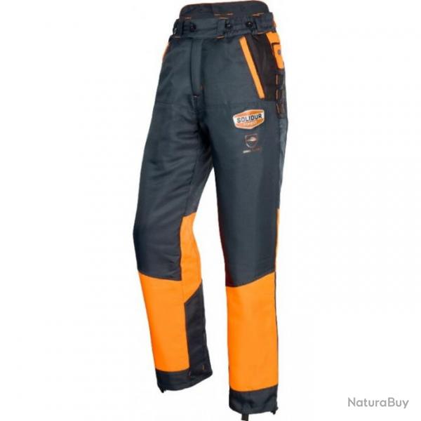 Pantalon de bcheron SOLIDUR AUTHENTIC AUPA/AUPARE Gris XL Normale
