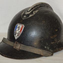 CASQUE ADRIAN 1926 POLICE NATIONALE-FRENCH POLICE ADRIAN 1926 HELMET-1930/1950