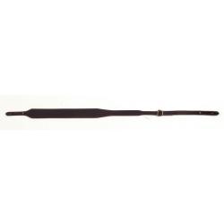 BRETELLE fusil cuir vieilli et cousu largeur 40mm