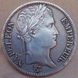 5 Francs argent Napoléon Empereur 1811.
