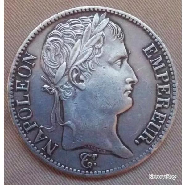 5 Francs argent Napolon Empereur 1811.