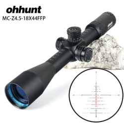 Lunette Ohhunt MC-Z 4.5-18X44 FFP Haute précision