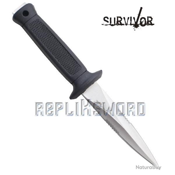 Mini Couteau de Survie Survivor Master Cutlery HK-740SL Repliksword
