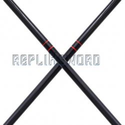 2x Batons Kali en Bois Entrainement 66cm 1805-BX2 Repliksword
