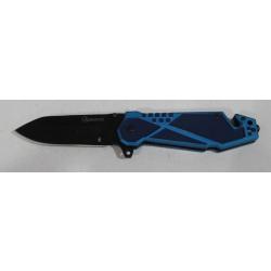 couteau de poche pliant albainox avec brise vitre et coupe ceinture lame 8cm