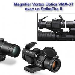 Pack VORTEX 1 - Point Rouge StrikeFire II + Magnifier VMX-3T