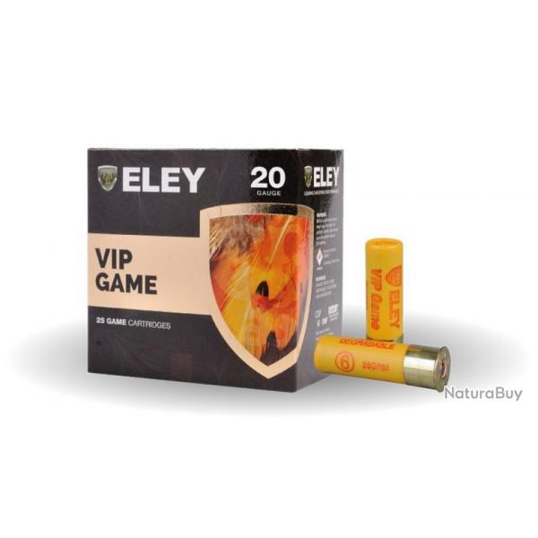 Cartouches ELEY VIP Game 32Gr Cal 20/70 Pb N6