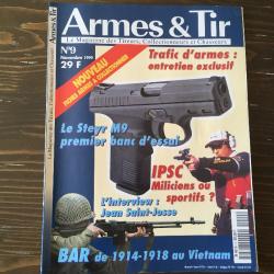 MAGAZINE ARMES & TIR N°9  STEYR M9 BAR LE BEAUMONT