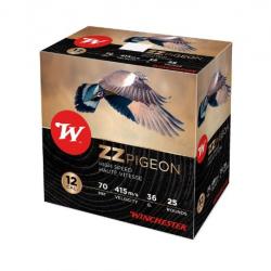 Cartouches WINCHESTER zz pigeon 12/70 36g par 125