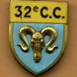 Insigne 32° CC - 32° Compagnie de Camp
