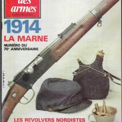 gazette des armes n° 133, 1914 la marne , poignards nskk, winchester mod 94 big bore , rpg7,